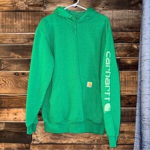Carhartt Men's Green Hoodie